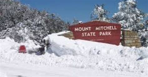 Mount Mitchell digs out from record 66 inches of snow