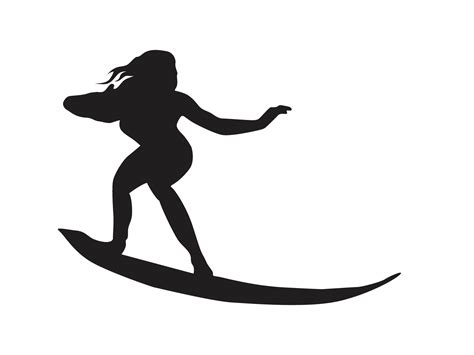 Free silhouette de une surfeur océan vague 22386077 PNG with Transparent Background