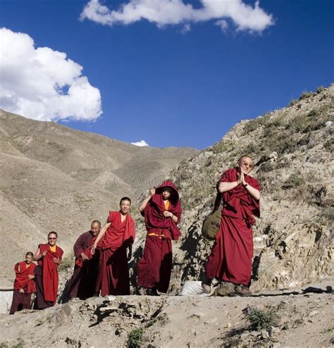 Tibet - Buddhist Monks - Himalayas. Buddhist monks near Yambulagang Palace high , #spon, # ...