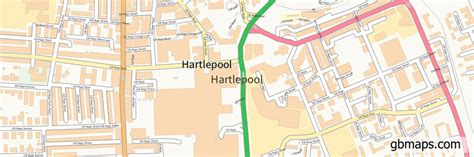 HARTLEPOOL of HARTLEPOOL Files. Digital Mapping Solutions Vector Street Map