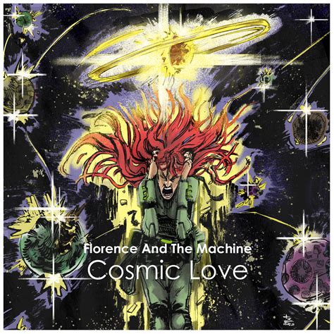 ArtStation - COSMIC LOVE single fan cover art