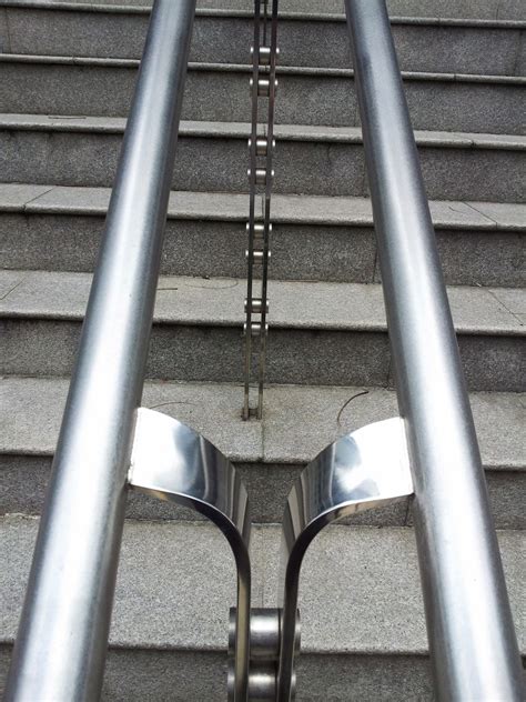 Stainless Steel Armrest Free Stock Photo - Public Domain Pictures