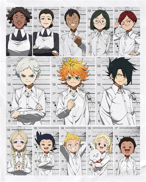 The Promised Neverland Anime Reveals Cast, Staff, Character Visuals - News - Anime News Network