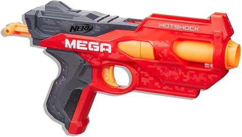 Lança Dardo Nerf Nstrike Mega Hotshock Nerf Vermelho/cinza/laranja : Amazon.com.br: Brinquedos e ...