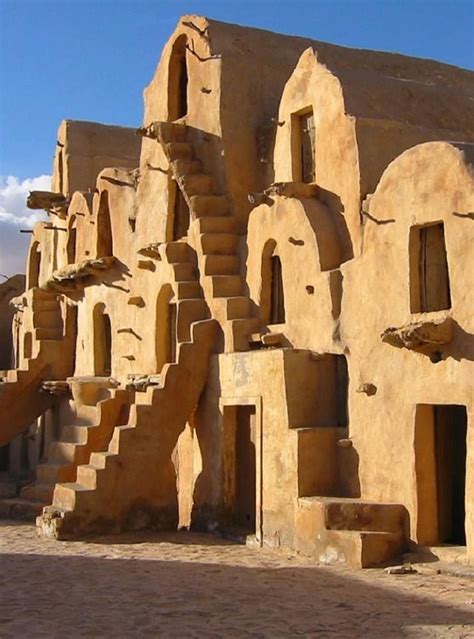 Berber dwelling in Tataouine, Tunisia. | Ancient architecture, Architecture, Historical landscape