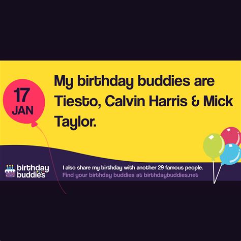 Famous Birthdays On 17th January | Celebrities Born On 17th January