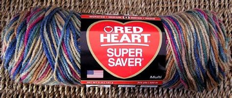 new red heart super saver variegated yarn by JDCrochetCreations