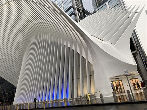 [Building] Arrived at the Oculus / Westfield World Trade Centre, designed by Santiago Calatrava ...