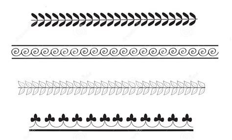 Ancient Greek Border Patterns