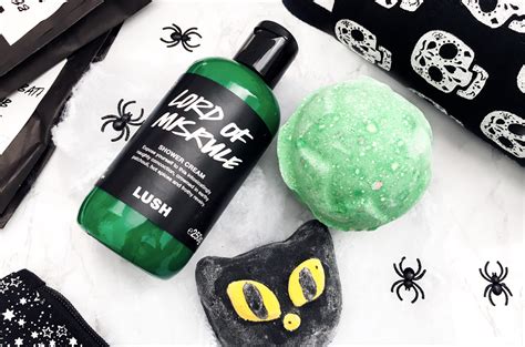 Lush Cosmetics Halloween Haul 2017 - Violet Hollow