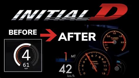 Initial D Style Gauges and HUD | PC | Assetto Corsa - YouTube