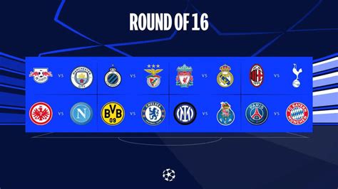 UEFA Champions League 2022-2023 Round of 16 - Baltimore Sports and Life