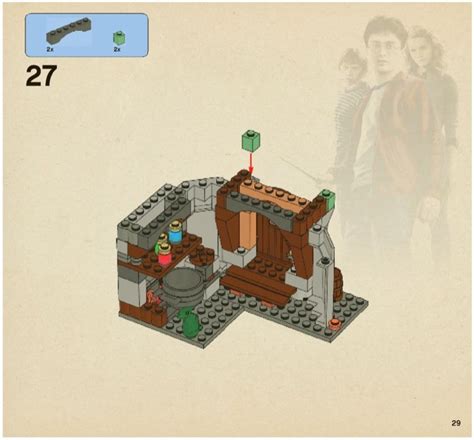 LEGO 4738 Hagrid's Hut Instructions, Harry Potter - General