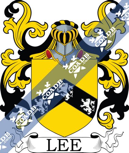 Lee Family Crest, Coat of Arms and Name History – coadb.com: Coat of Arms, Surname Histories ...