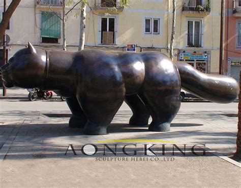 Bronze Famous Art Fernando Botero Venus Cat Statue