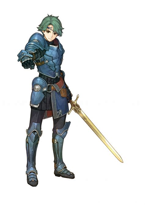 Fire Emblem Echoes character art, screenshots