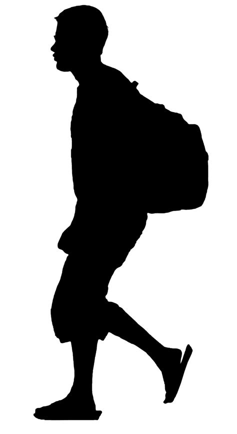 Student Silhouette at GetDrawings | Free download