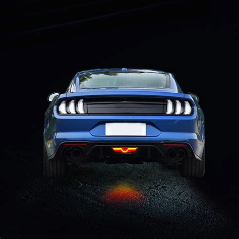 ROADOT LED Rear bumper lights for Ford Mustang 2015 2016 2017 Rear ...