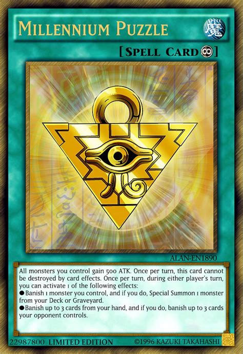 Millennium Puzzle by ALANMAC95.deviantart.com on @DeviantArt | Yugioh ...