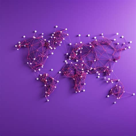 Premium AI Image | world map