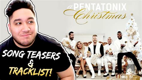 A Pentatonix Christmas | Song Teasers + Tracklist REACTION!!! - YouTube