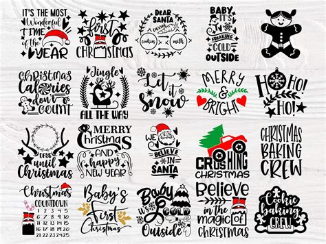 Christmas Bundle SVG, Funny Christmas Shirt Svg By TonisArtStudio ...