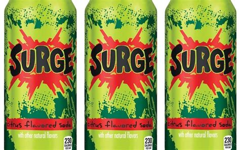 Surge Soda Is Back At Burger King Locations Exclusively, Be Still Your '90s Heart