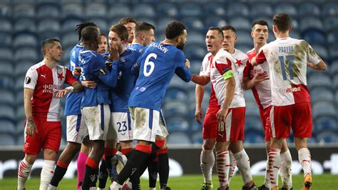 Rangers’ Europa League dream ended by defeat to Slavia Prague | BT Sport