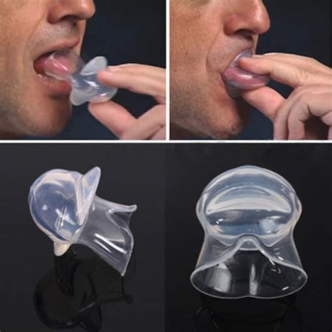 Anti Snoring Tongue Device Silicone Sleep Apnea Aid Stop Noise Sleeve AONE TSD | eBay