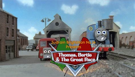 Thomas and Bertie great race by trainnerdProductions on DeviantArt