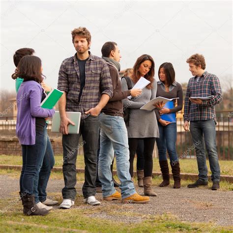 Group of Multicultural College Students — Stock Photo © william87 #12481504