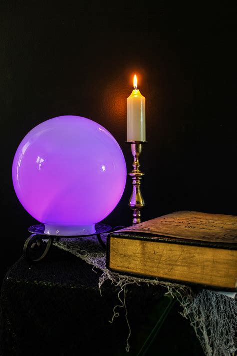 Magic Crystal Ball: How to Make a Fortune Teller Crystal Ball for Halloween