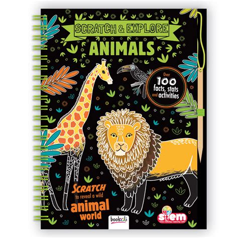 Scratch & Explore Book: Animals – CuriousUniverse