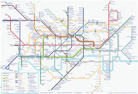 London Underground Subway Map | London Underground Map Pictures