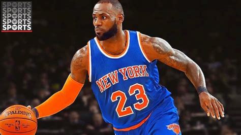 Will The New York Knicks Be LeBron's Next Team? - YouTube