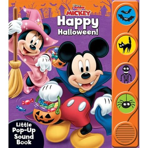 Disney Mickey Mouse Clubhouse - Happy Halloween! Sound Book - PI Kids 1450868371 (Board book ...