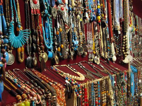 India - Rishikesh - 026 - a rainbow of necklaces for sale | Flickr