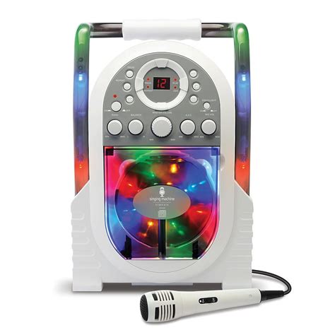 Singing Machine Portable Karaoke with Built-in Light Show | Karaoke system, Singing machine ...