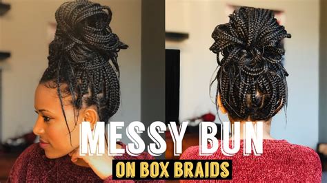 Bun Styles For Knotless Braids : Knotless braids are a hairstyle that seemingly offer, well ...