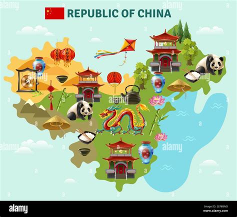 Mirar atrás creciendo Colega china tourist attractions map Platillo ...