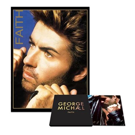 George Michael Faith Special Edition Album & Lithograph Bundle