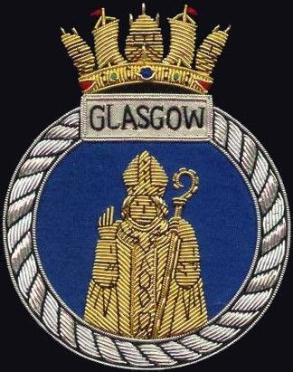 Pin on HMS Glasgow