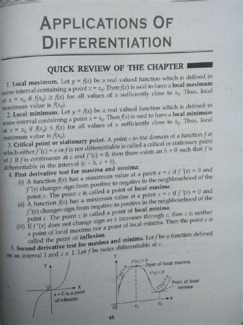 5.applications of Differentiation | PDF