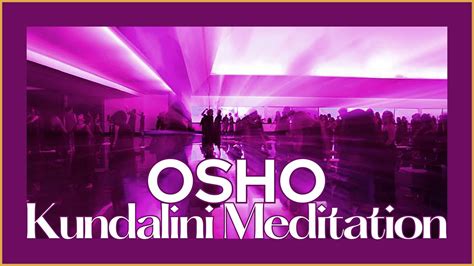 Osho Kundalini Meditation - Ganges Yoga Studio