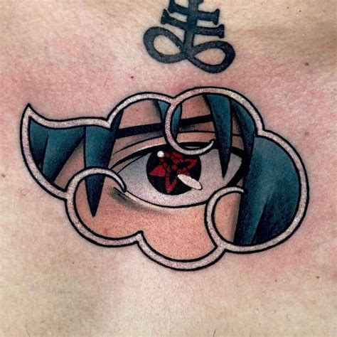 Sasuke Sharingan Tattoo