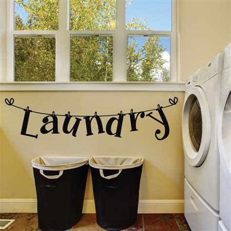 Laundry Room Wall Decals Laundry Room Decal Laundry Room - Etsy