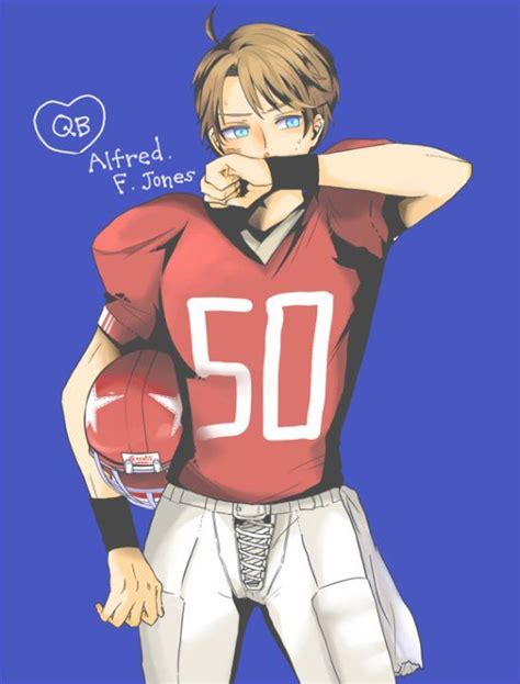 Axis Powers: Hetalia, United States, American Football Uniform ...