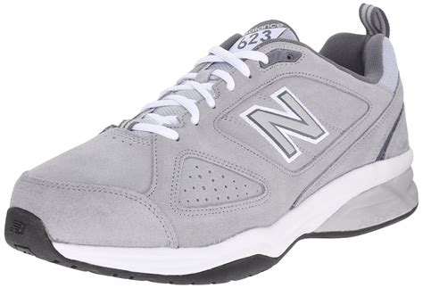 New Balance Leather 623 V3 Casual Comfort Cross Trainer in Grey (Gray) for Men | Lyst