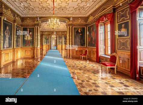 Ancestral Portrait Gallery at Schwerin Castle Interior - Schwerin ...