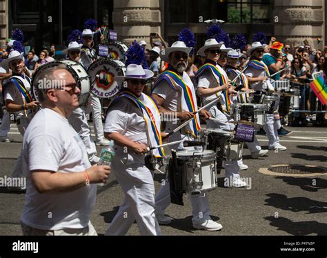 Pride Parade in New York Stock Photo - Alamy